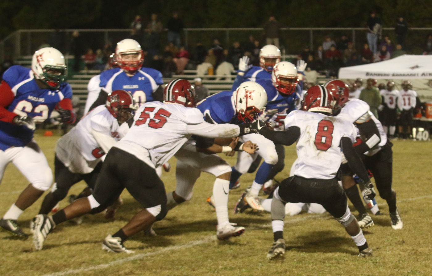 Mullins vs Bamberg-Ehrhardt Football